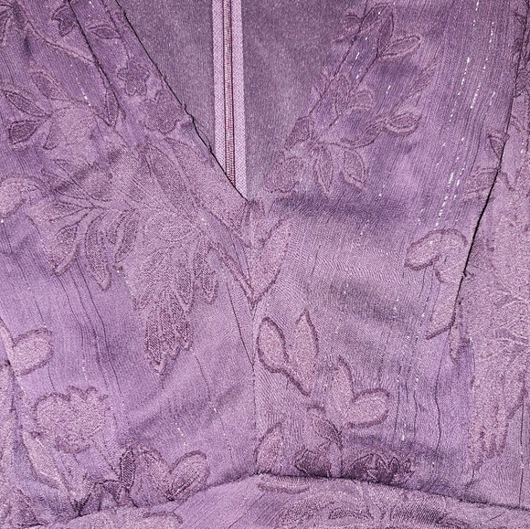 Deep purple cocktail dress - Picture 6 of 8